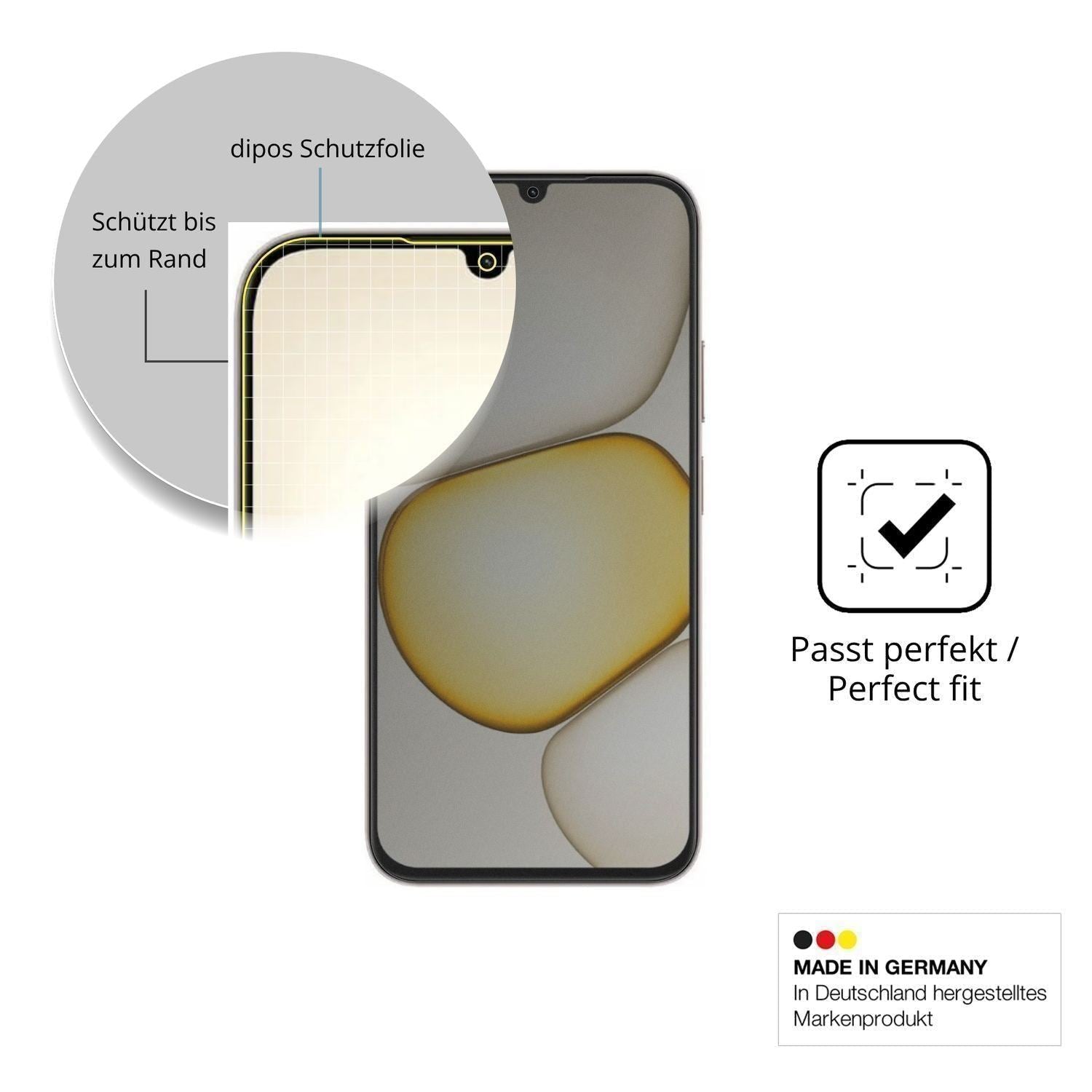 Full Cover Privacy Blickschutzfolie für Realme C10 (4)
