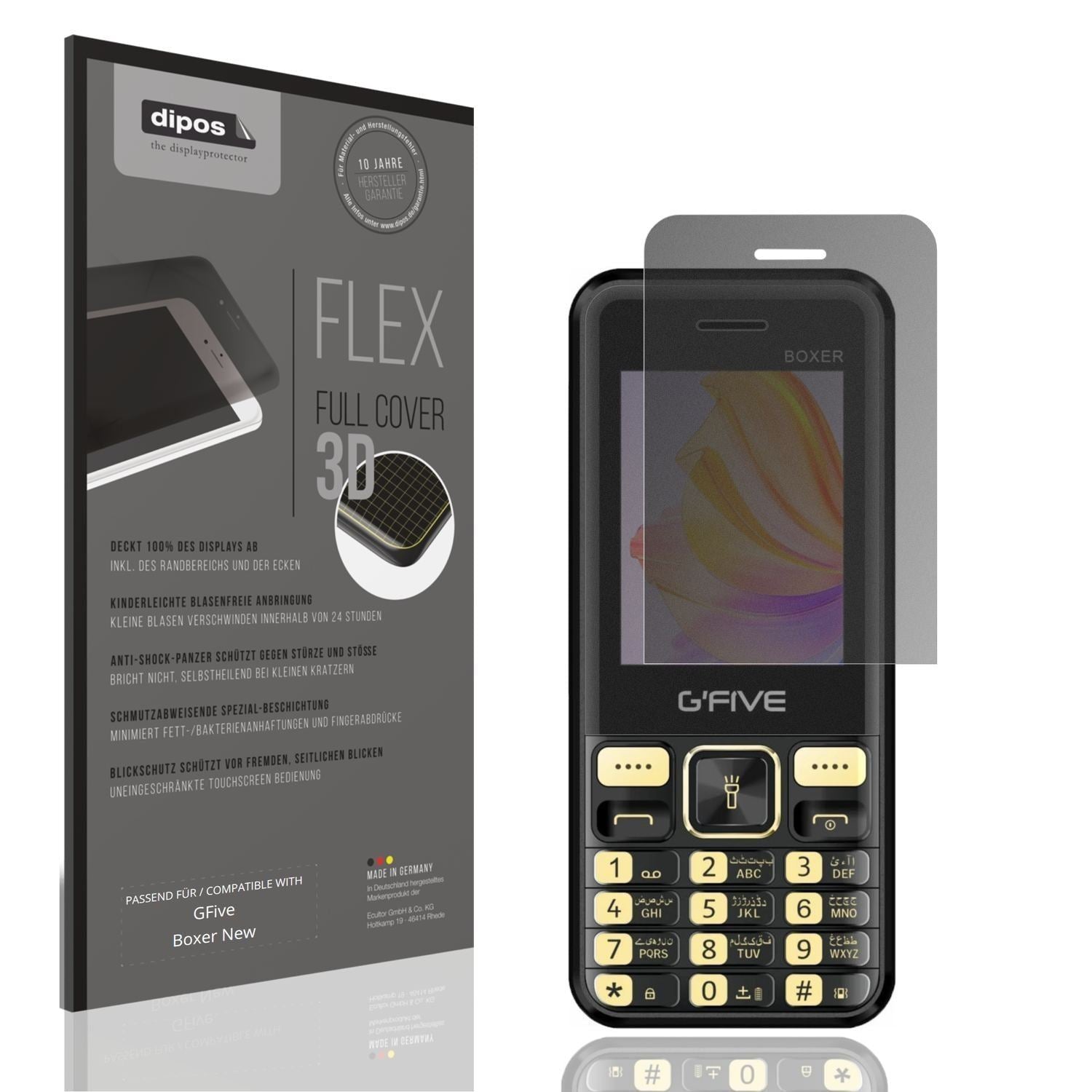 Full Cover Privacy Blickschutzfolie für GFive Boxe (1)