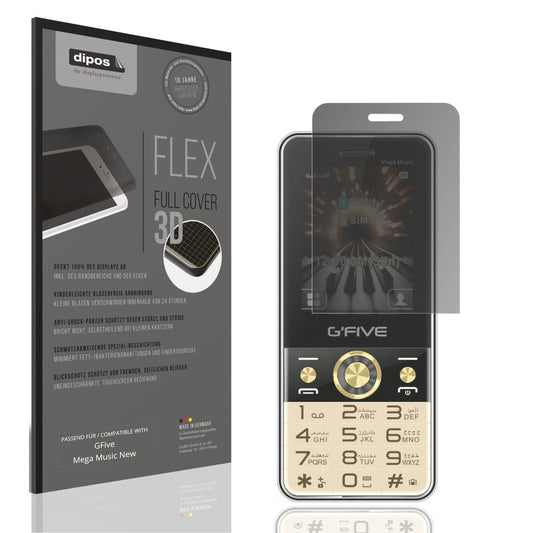 Full Cover Privacy Blickschutzfolie für GFive Mega (1)
