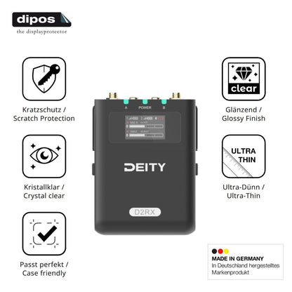 4x Schutzfolie klar für Deity DBTX D2RX DIFB Displ (7)