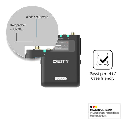 4x Schutzfolie matt für Deity DBTX D2RX DIFB Displ (6)