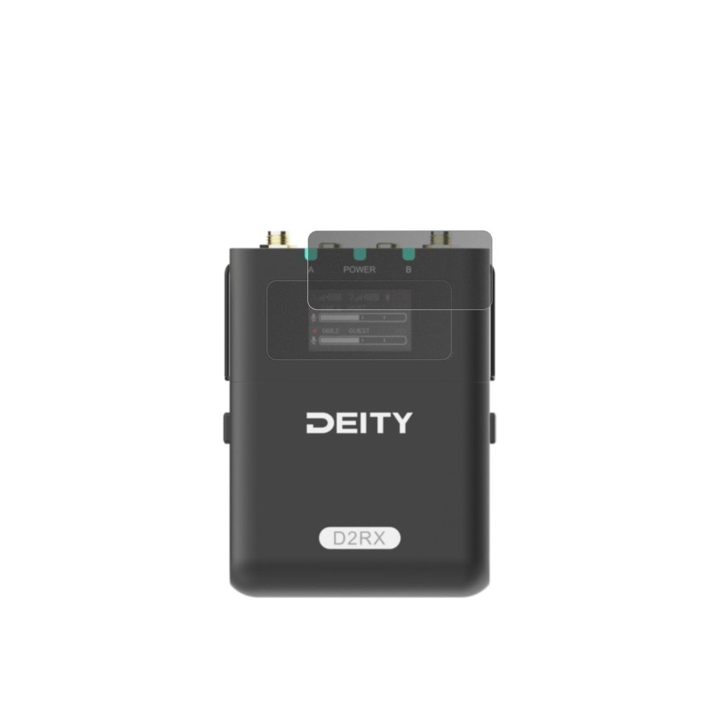 Blickschutzfolie für Deity DBTX D2RX DIFB matt Sch (2)