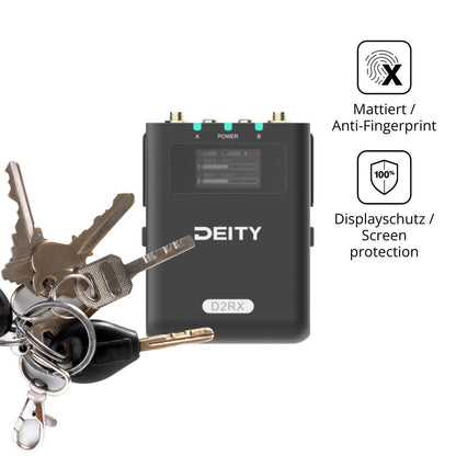 Blickschutzfolie für Deity DBTX D2RX DIFB matt Sch (3)