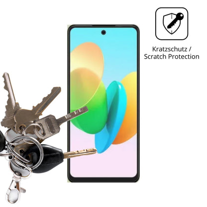 4x Schutzfolie matt für Tecno Spark 50 Pro Display (4)