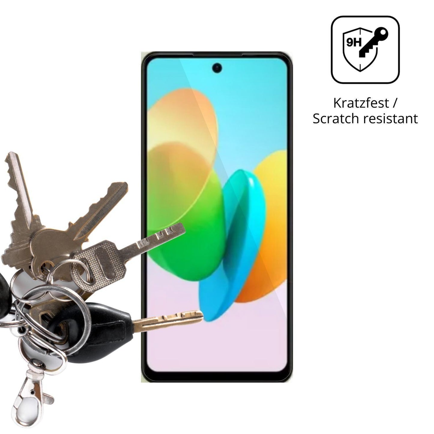 2x 9H Schutzfolie für Tecno Spark 50 Pro Panzerfol (3)