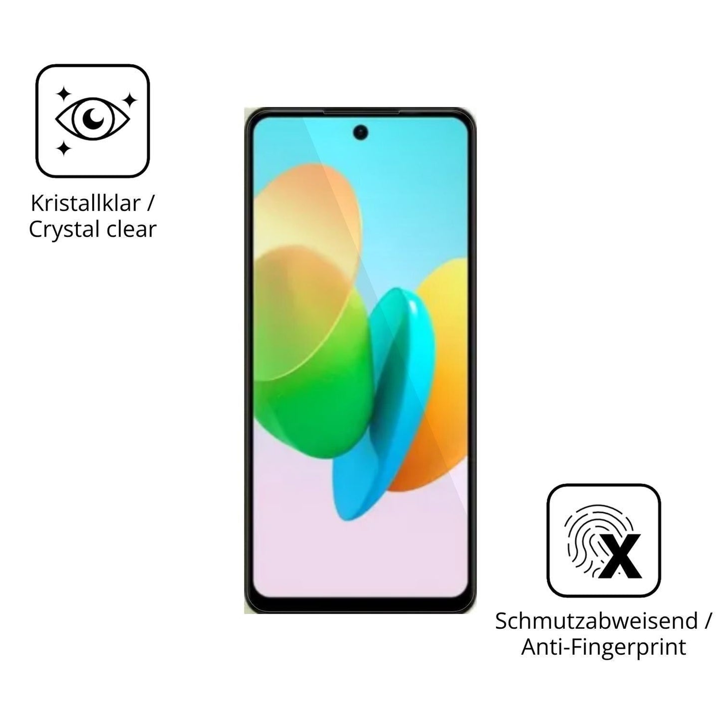 2x 9H Schutzfolie für Tecno Spark 50 Pro Panzerfol (5)