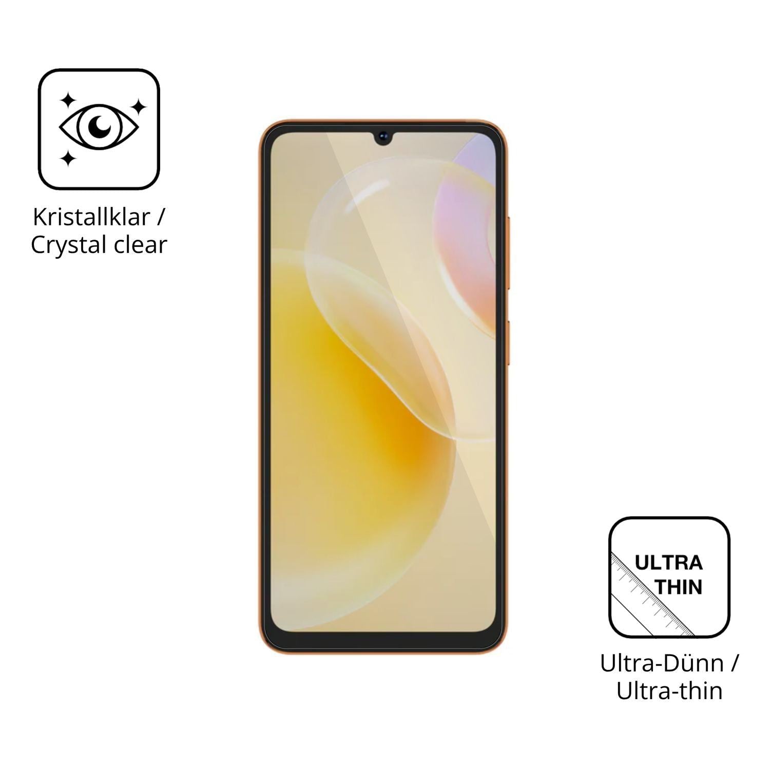 4x Schutzfolie klar für Hotwav A26 Ultra Display-S (5)