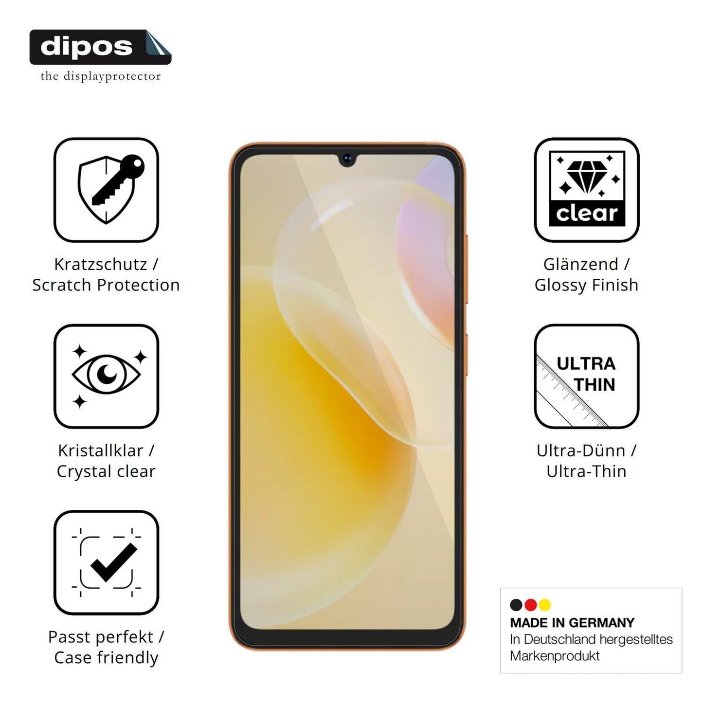 4x Schutzfolie klar für Hotwav A26 Ultra Display-S (7)