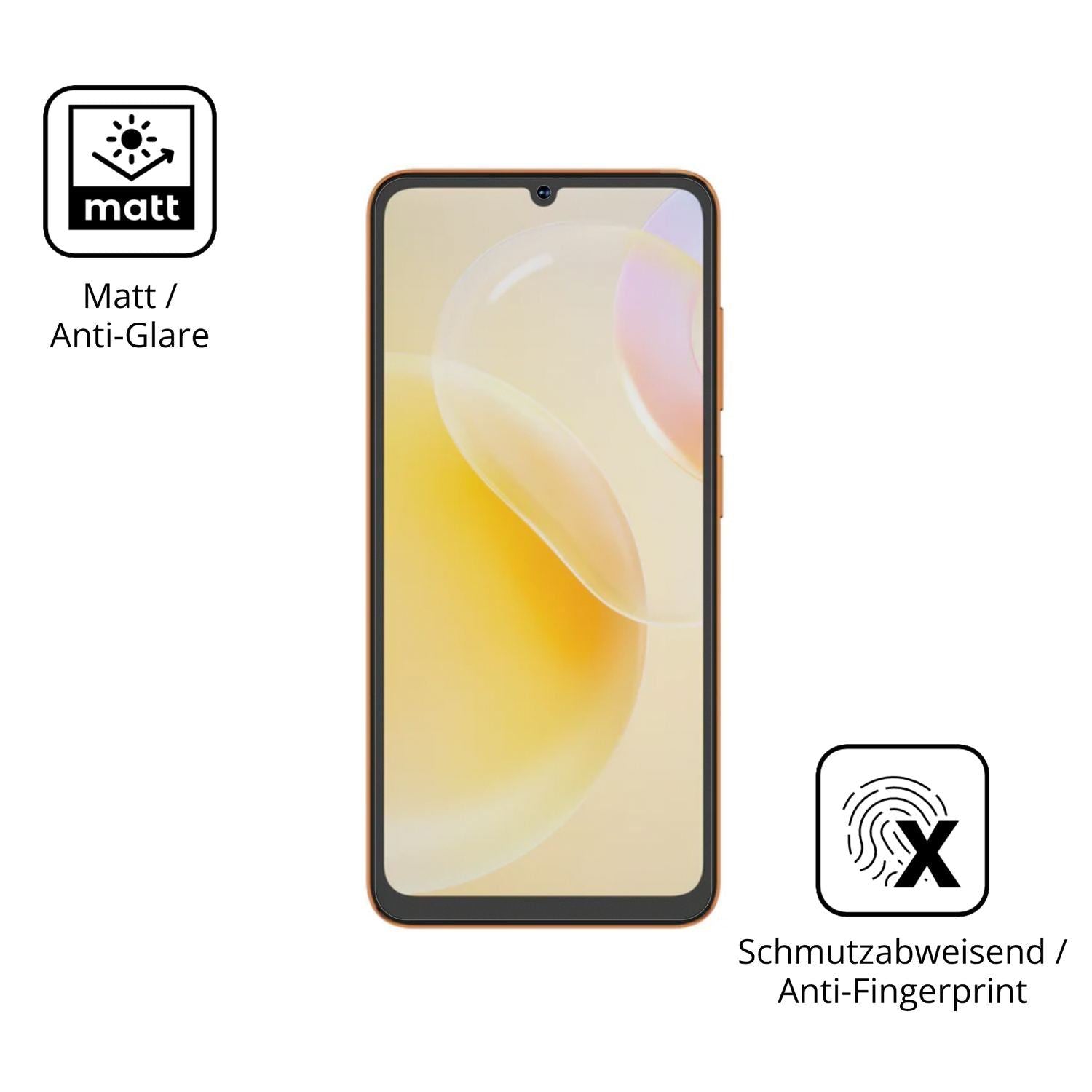 4x Schutzfolie matt für Hotwav A26 Ultra Display-S (5)
