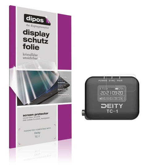 4x Schutzfolie klar für Deity TC-1 Display-Schutzf (1)