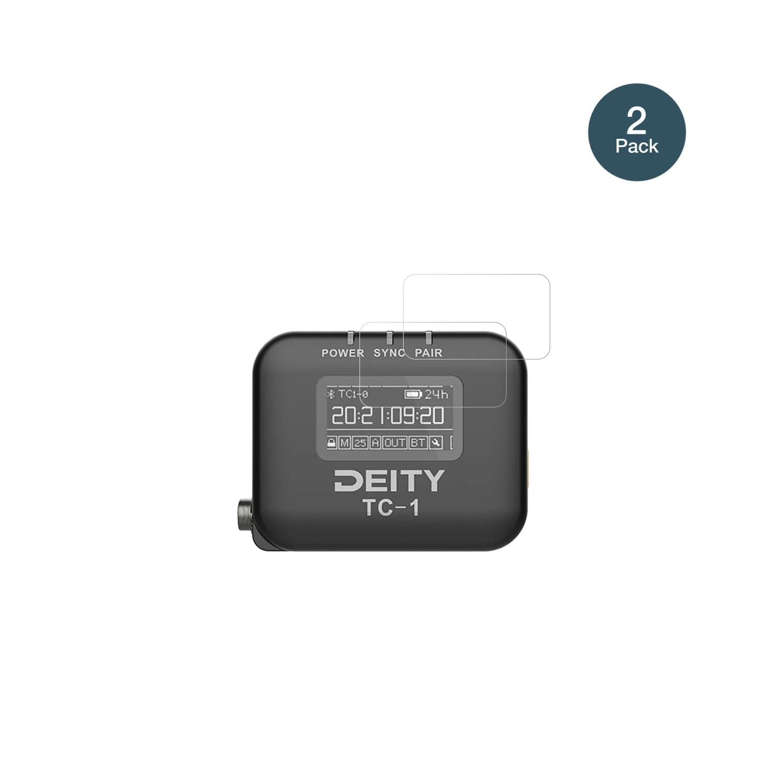 2x 9H Schutzfolie für Deity TC-1 Panzerfolie (2)