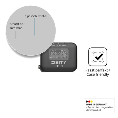 2x 9H Schutzfolie für Deity TC-1 Panzerfolie (6)