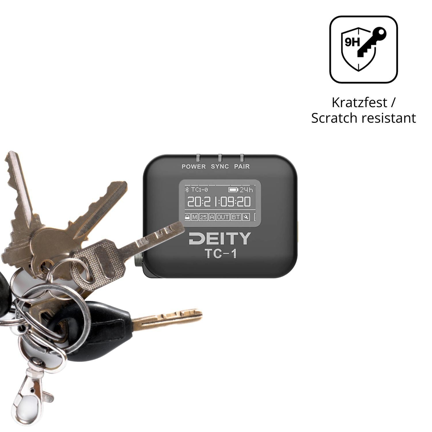 2x 9H Schutzfolie matt für Deity TC-1 Panzerfolie (3)