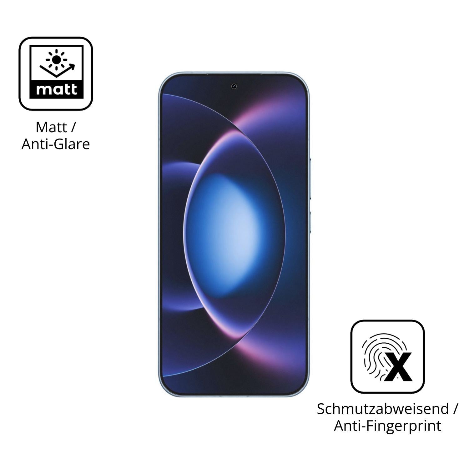 4x Schutzfolie matt für Xiaomi 17 Max Display-Schu (5)