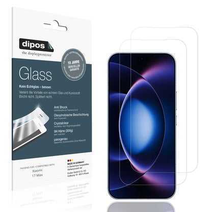 2x 9H Schutzfolie für Xiaomi 17 Max Panzerfolie (1)