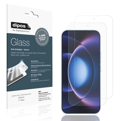 2x 9H Schutzfolie matt für Xiaomi 17 Max Panzerfol (1)