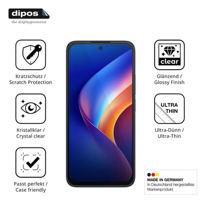 4x Schutzfolie klar für TCL K70 XE Display-Schutzf (7)