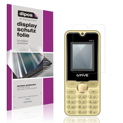 4x Schutzfolie klar für GFive Gold New Display-Sch (1)