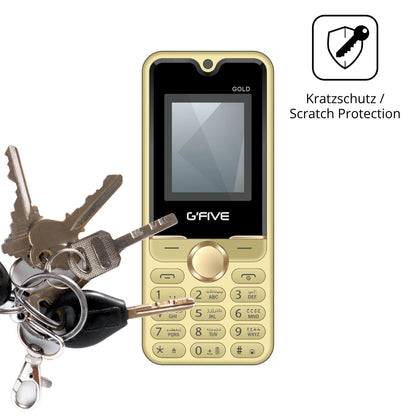 4x Schutzfolie klar für GFive Gold New Display-Sch (4)
