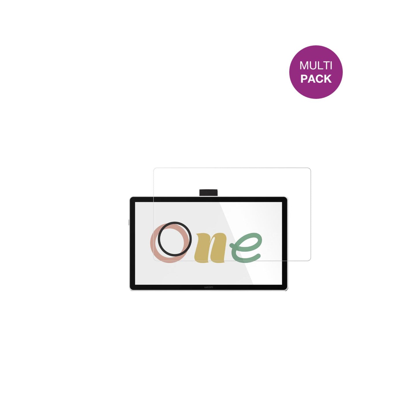2x Schutzfolie klar für Wacom One 14 Display-Schut (2)