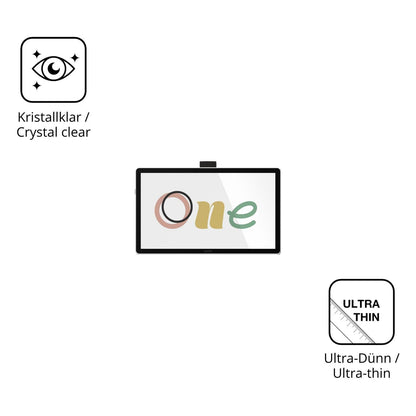 2x Schutzfolie klar für Wacom One 14 Display-Schut (5)