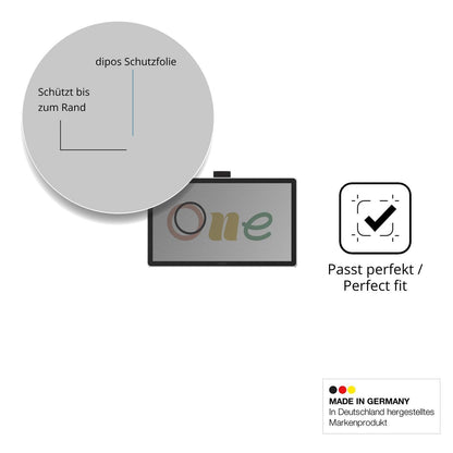 Blickschutzfolie für Wacom One 14 matt Schutzfolie (4)