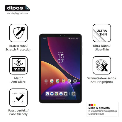 2x Schutzfolie matt für Alldocube iPlay 80 mini Pr (7)