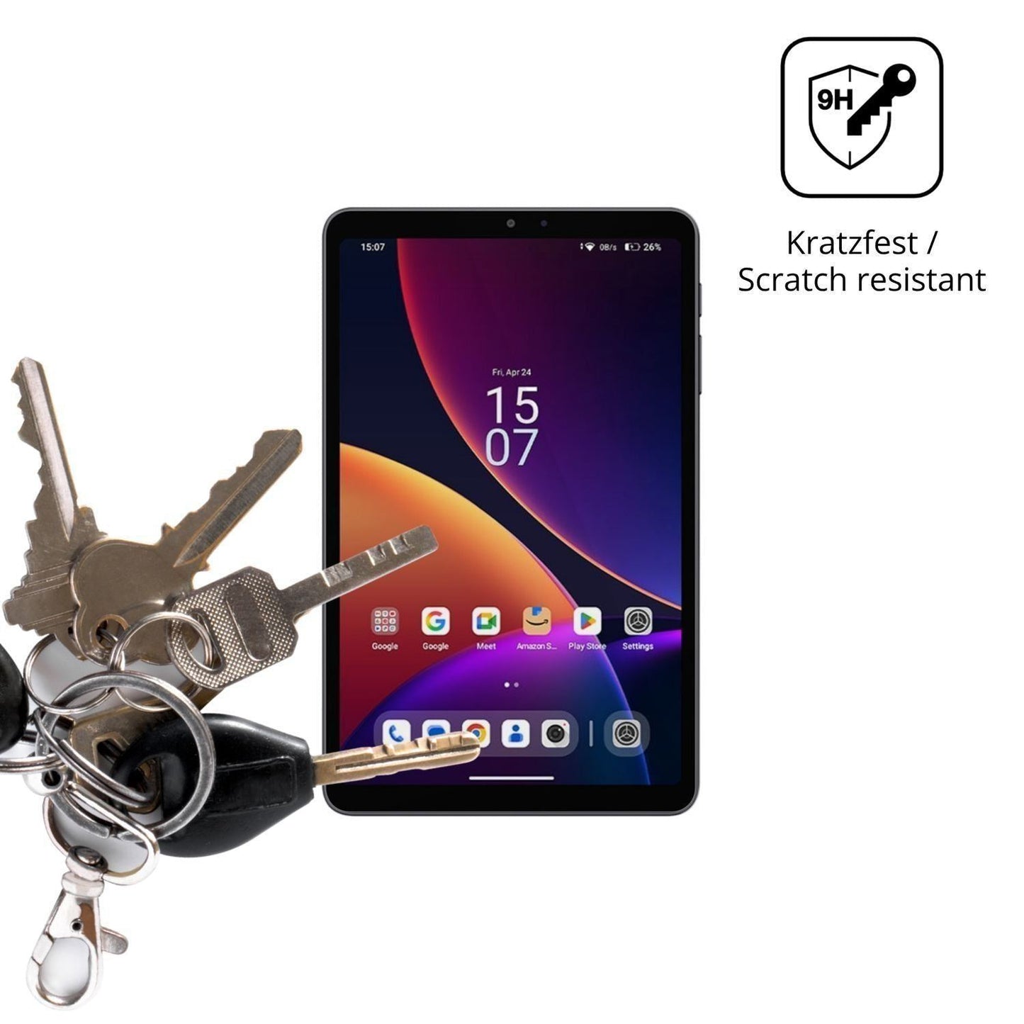 2x 9H Schutzfolie für Alldocube iPlay 80 mini Pro  (3)