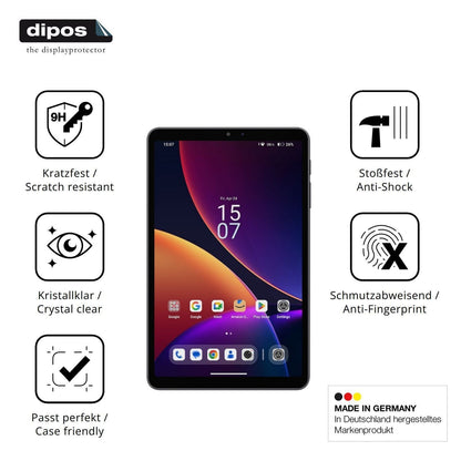 2x 9H Schutzfolie für Alldocube iPlay 80 mini Pro  (7)