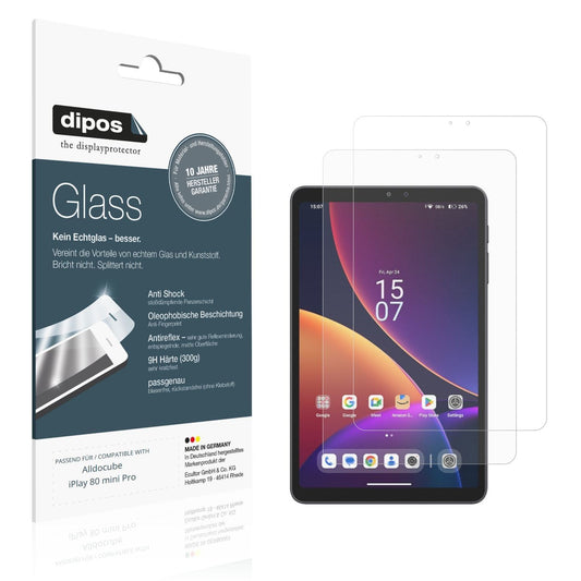 2x 9H Schutzfolie matt für Alldocube iPlay 80 mini (1)