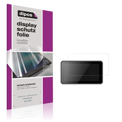 2x Schutzfolie klar für Interphone Sync55B Display (1)