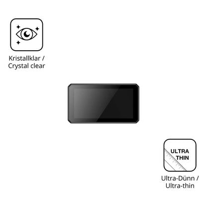 2x Schutzfolie klar für Interphone Sync55B Display (5)