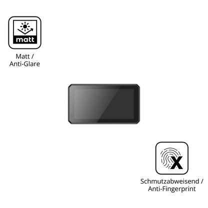 2x Schutzfolie matt für Interphone Sync55B Display (5)