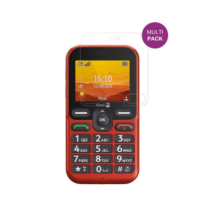 4x Schutzfolie klar für Doro Leva E11 Display-Schu (2)