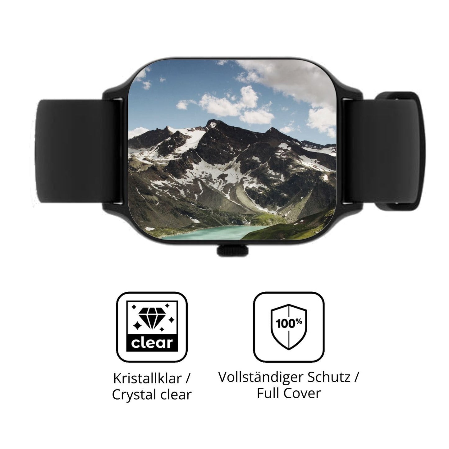 2x 3D Full Cover Schutzfolie für Decathlon Fit100s (5)