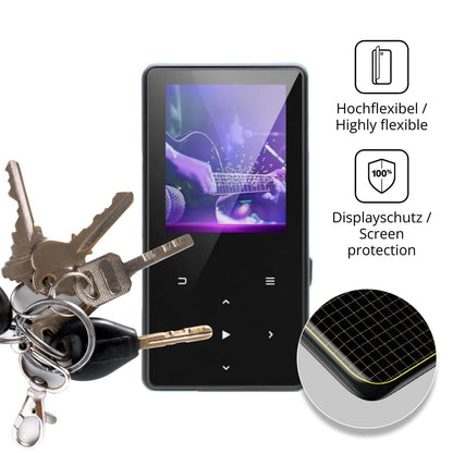 2x 3D Full Cover Schutzfolie für Aroeally MP3-179 (3)