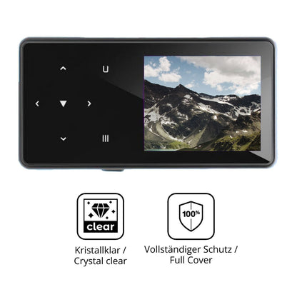 2x 3D Full Cover Schutzfolie für Aroeally MP3-179 (5)