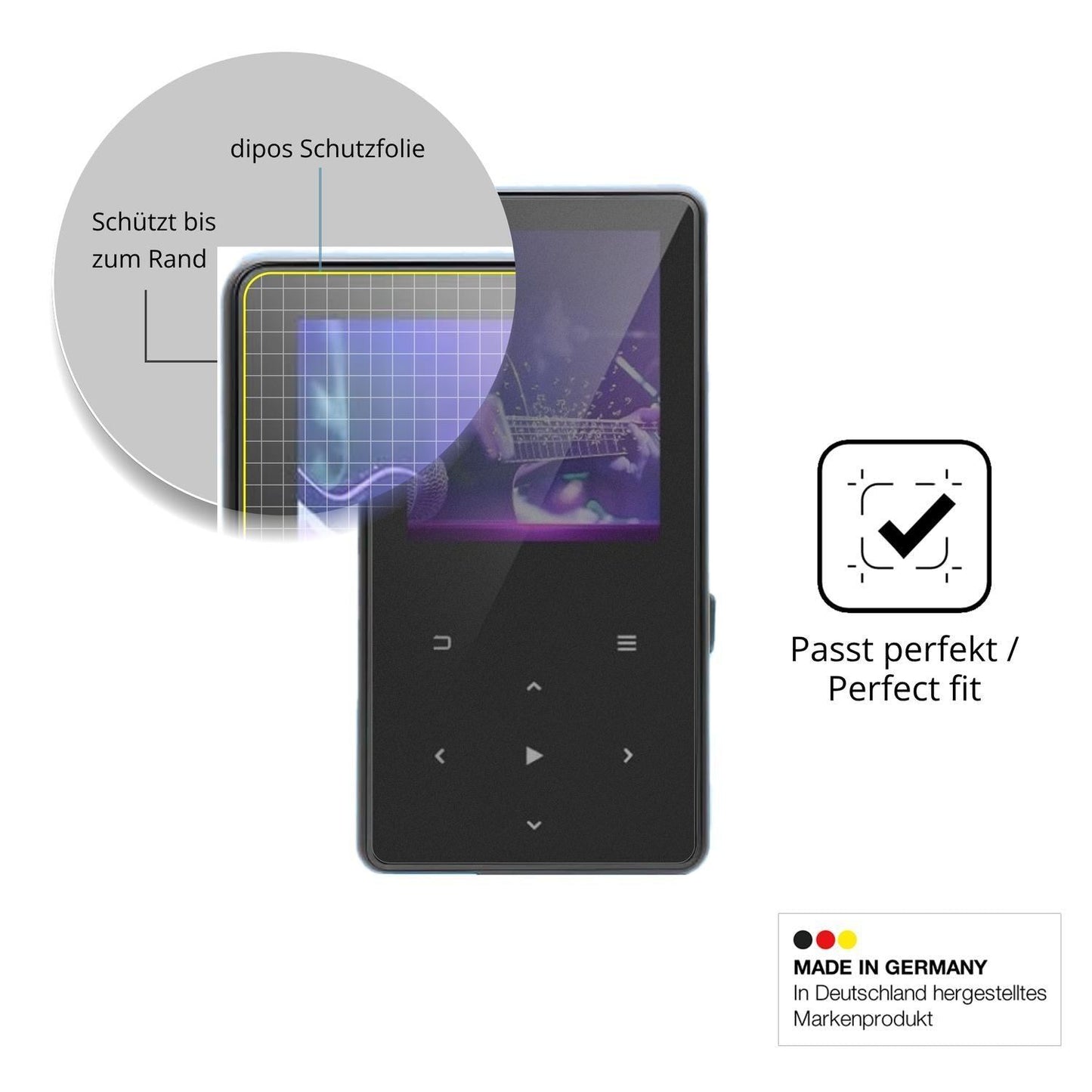 Full Cover Privacy Blickschutzfolie für Aroeally M (4)