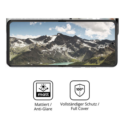 2x Full Cover Schutzfolie matt für Motorola Razr 7 (5)