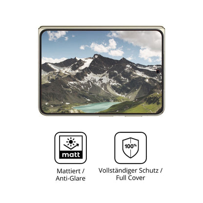 2x Full Cover Schutzfolie matt für Huawei Pura X M (5)