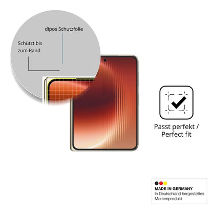 2x Full Cover Schutzfolie matt für Huawei Pura X M (6)