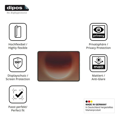 Full Cover Privacy Blickschutzfolie für Huawei Pur (5)