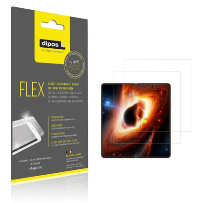 2x 3D Full Cover Schutzfolie für Honor Magic V6 In (1)