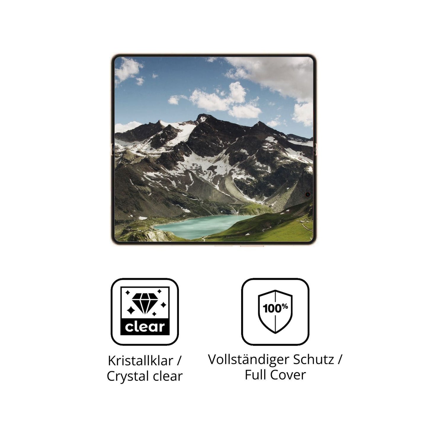 2x 3D Full Cover Schutzfolie für Honor Magic V6 In (5)