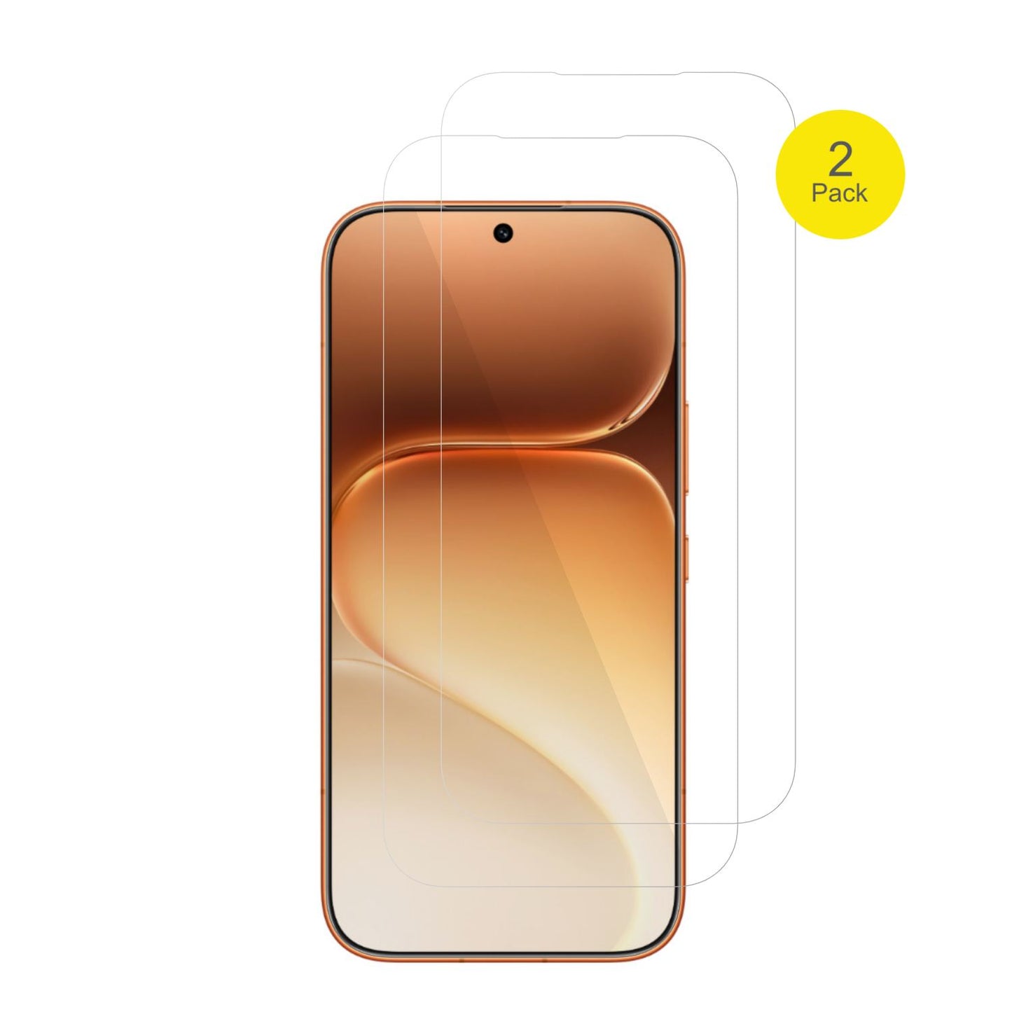 2x 3D Full Cover Schutzfolie für Honor 600 Vitalit (2)