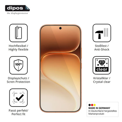 2x 3D Full Cover Schutzfolie für Honor 600 Vitalit (7)