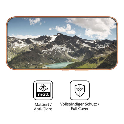 2x Full Cover Schutzfolie matt für Honor 600 Vital (5)
