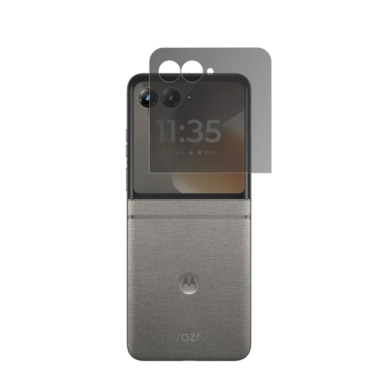 Full Cover Privacy Blickschutzfolie für Motorola R (2)