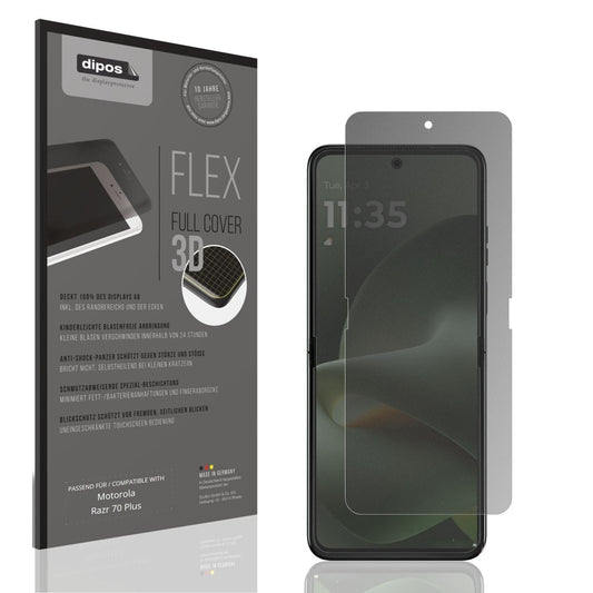 Full Cover Privacy Blickschutzfolie für Motorola R (1)
