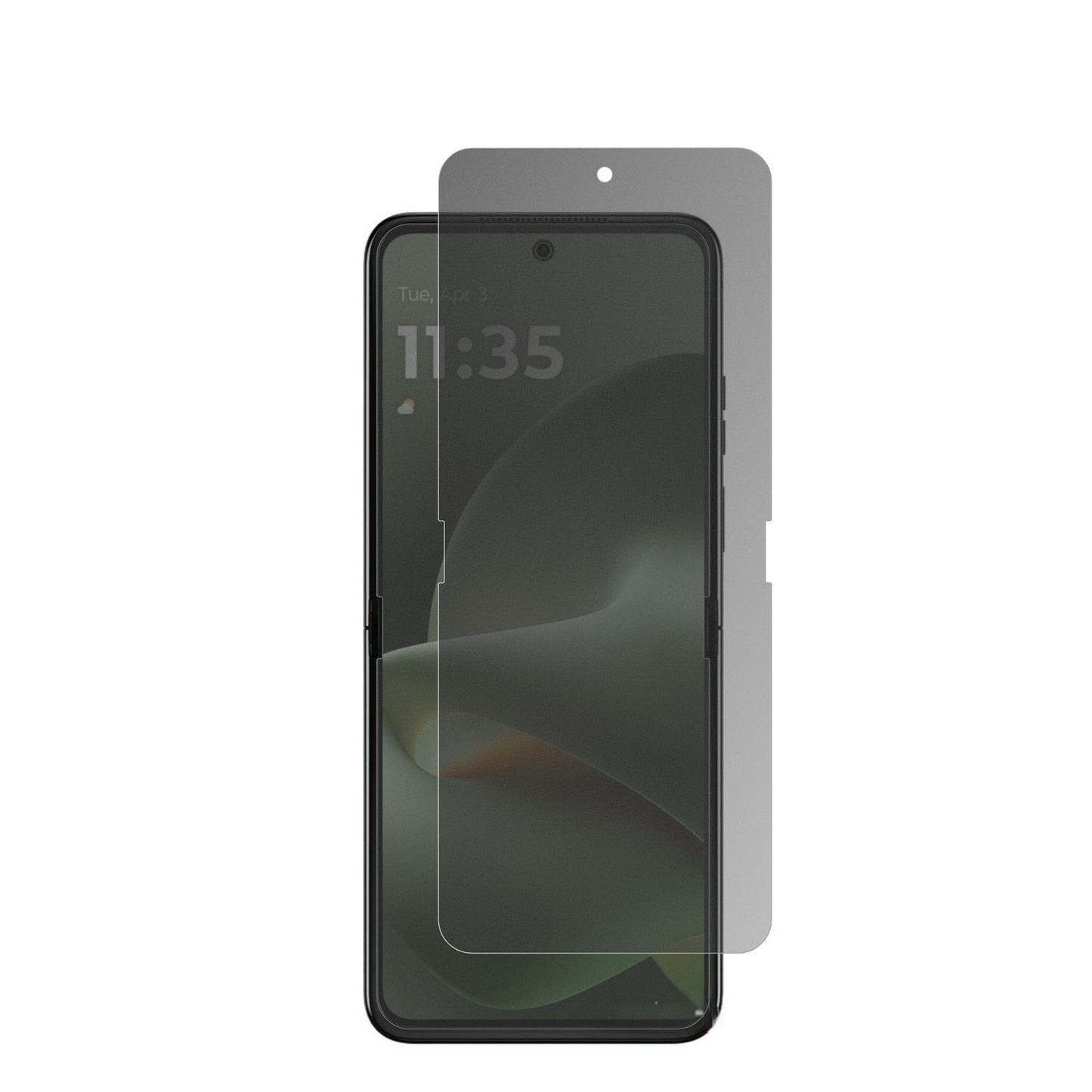 Full Cover Privacy Blickschutzfolie für Motorola R (2)